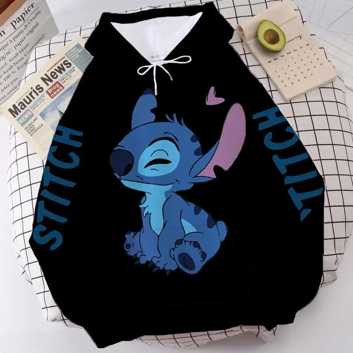 Black Stitch Disney Sweatshirt