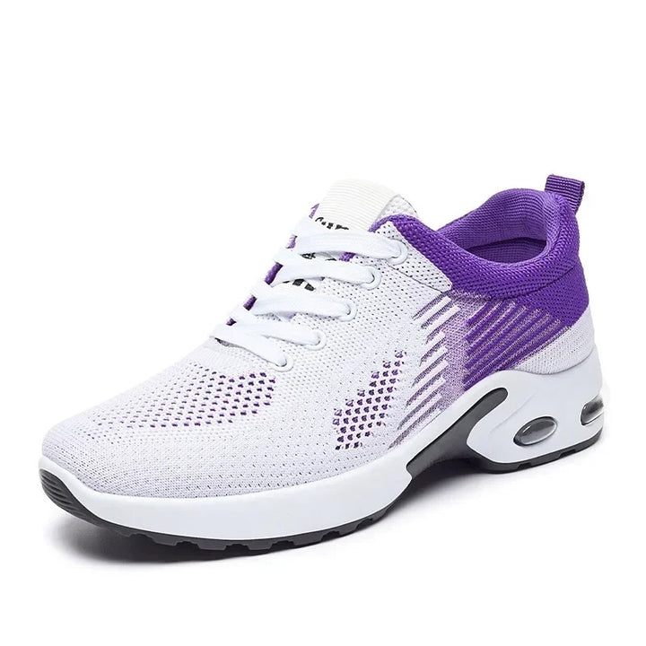 Purple Breathable Women's Running Shoes