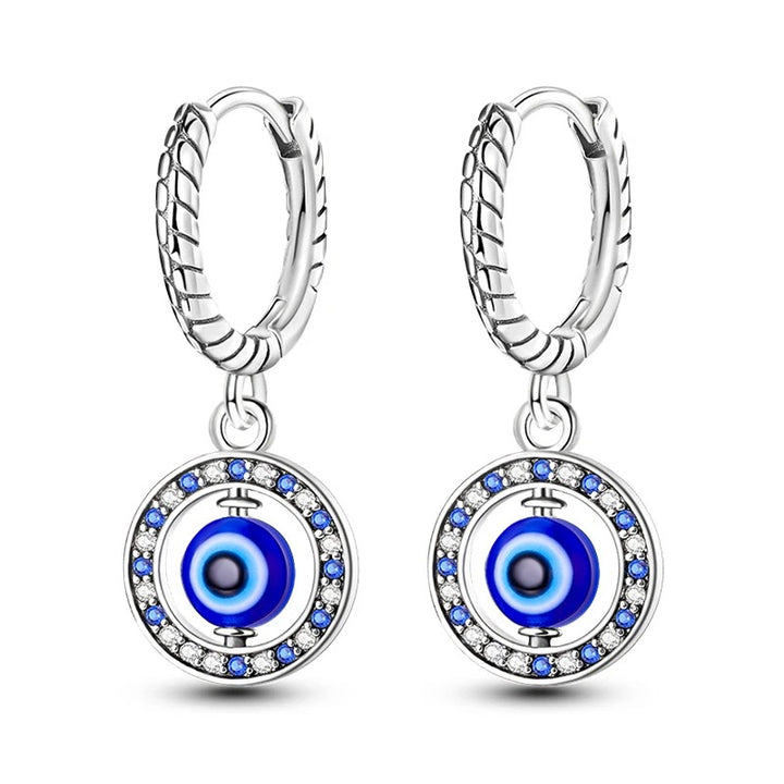 Prophet's Eye Mystic Protection Hoop Earrings