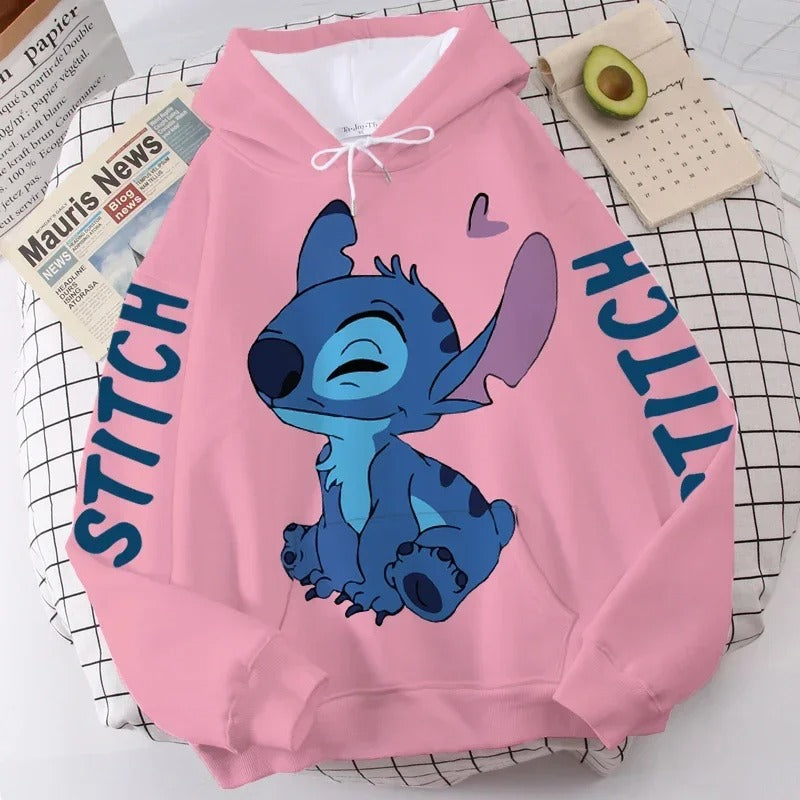 Różowa Bluza Stitch Disney