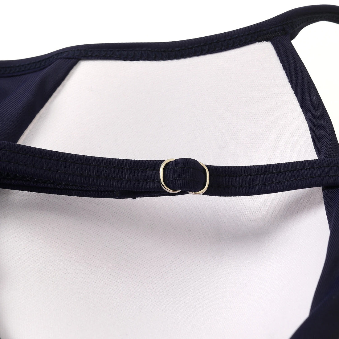 Navy High Waist Push-Up Bikini