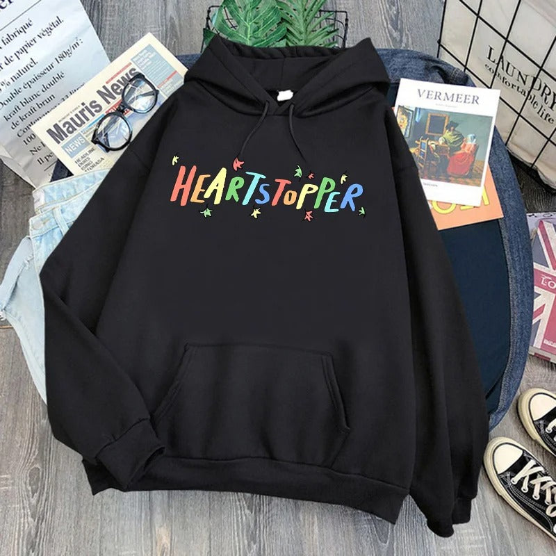 Black Heartstopper Hoodie