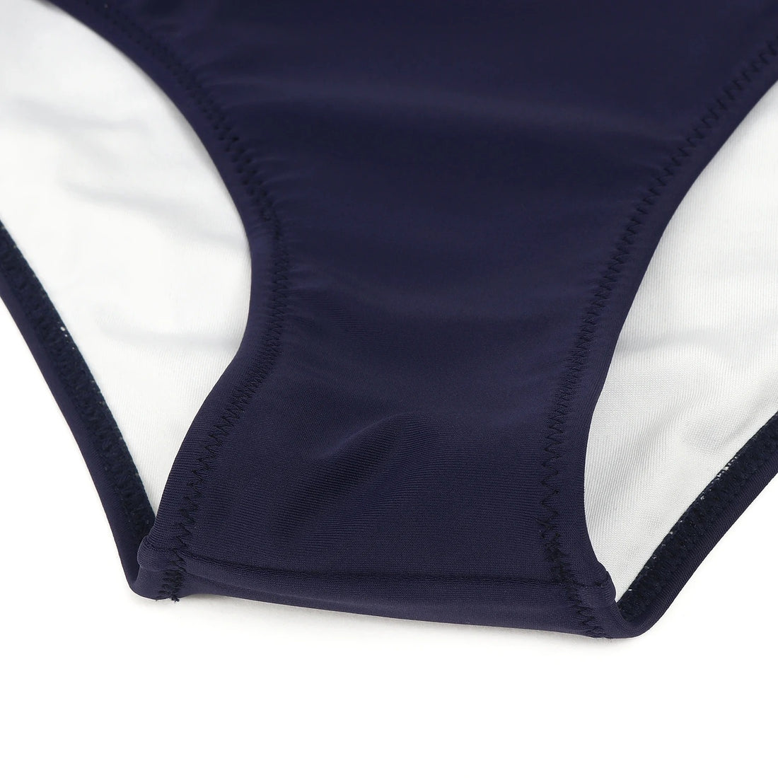 Navy High Waist Push-Up Bikini