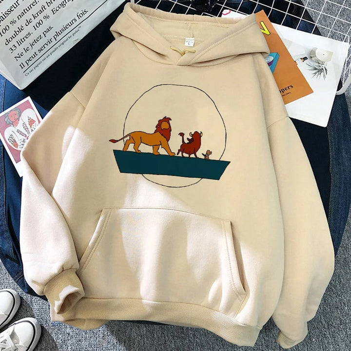 Beige Hoodie Royal Journey