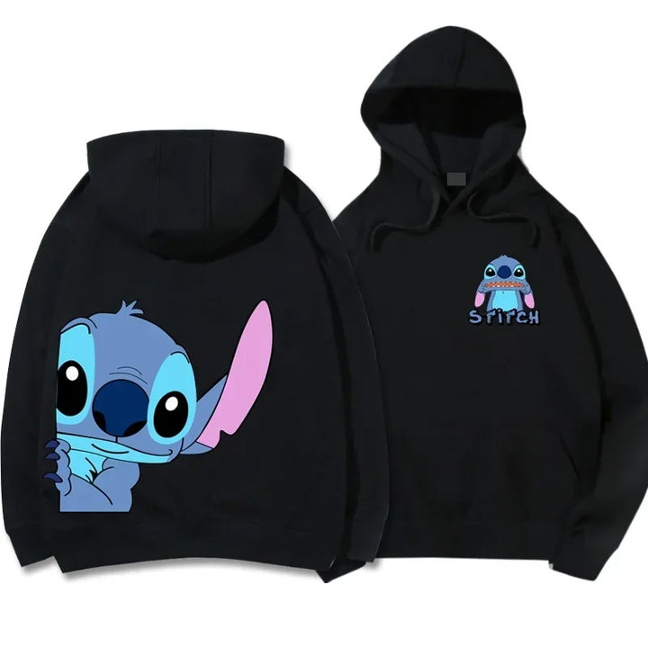 Black Angel Stitch Sweatshirt