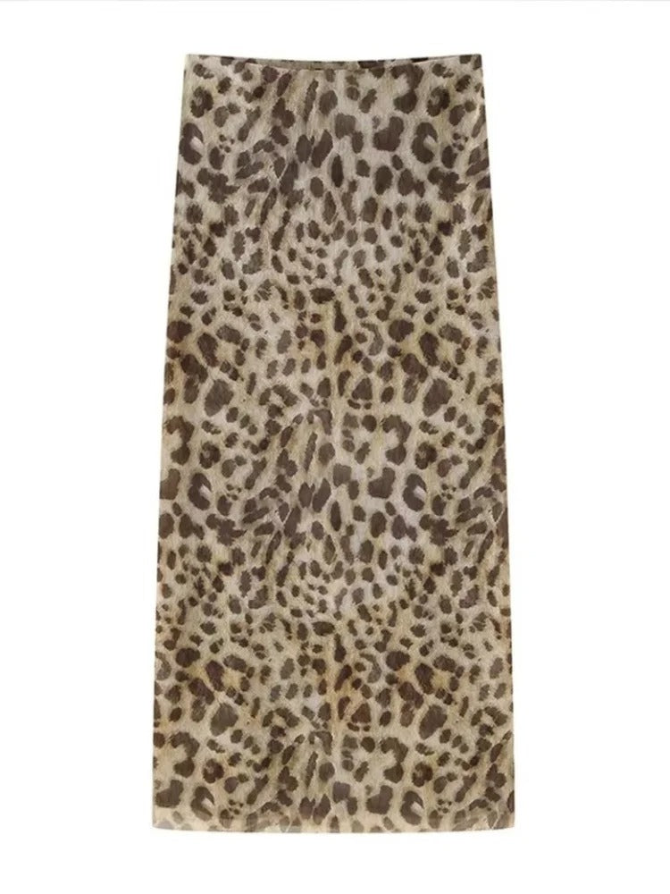 Leopard Tiulowy Top