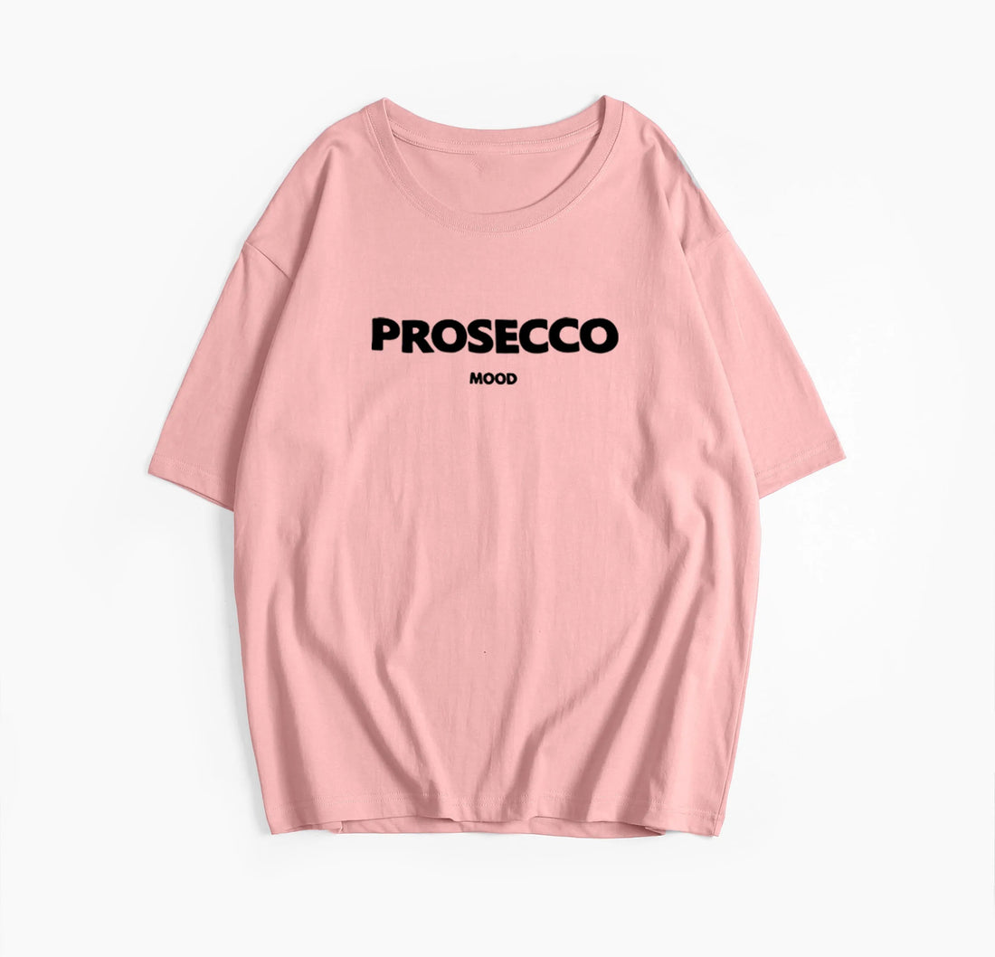 Pink Oversize T-shirt with Letter Print