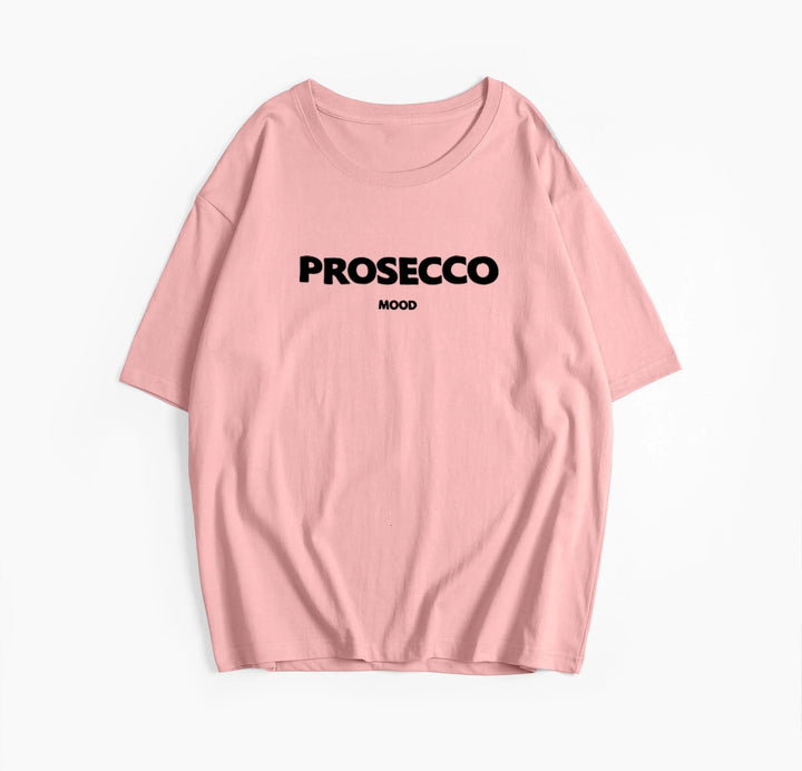 Pink Oversize T-shirt with Letter Print