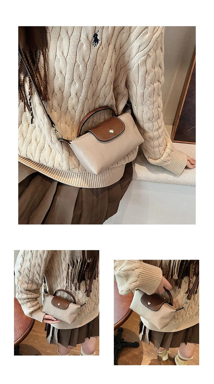 Mini Shoulder Bag Khaki