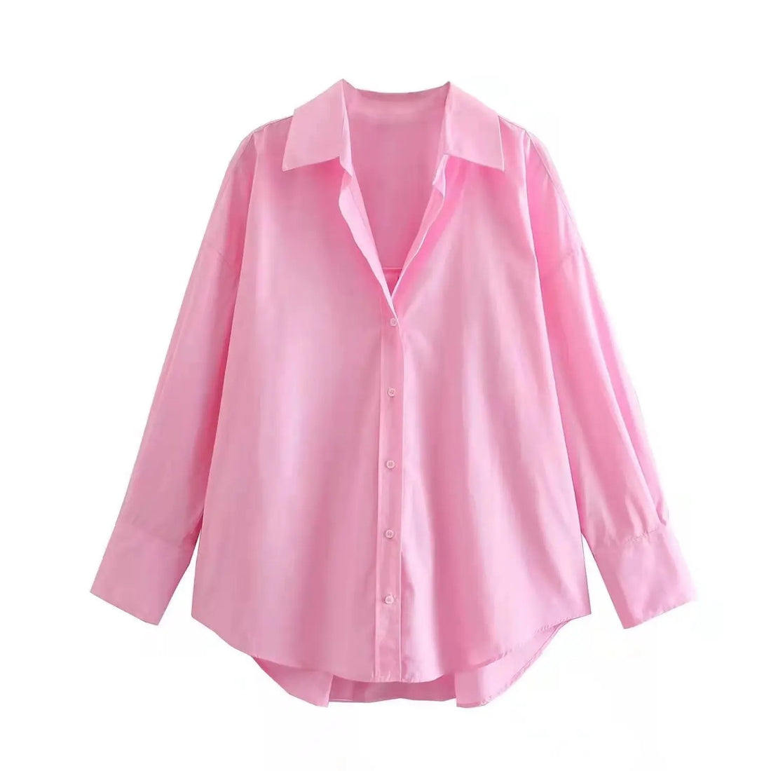 Pink Oversized Shirt