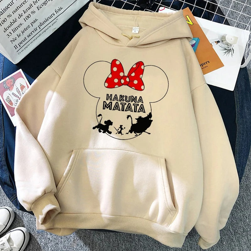 Beige Hakuna Matata Hoodie