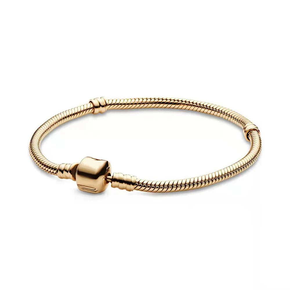 Gold Snake Chain Bracelet