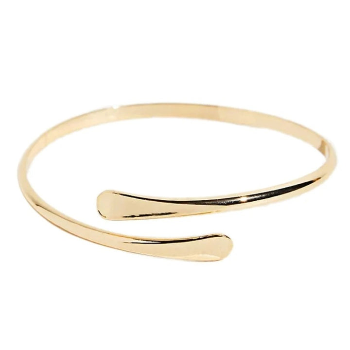 Gold Minimalist Cuff Bracelet