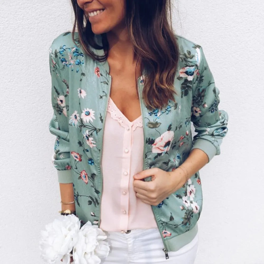 Green Bomber Jacket