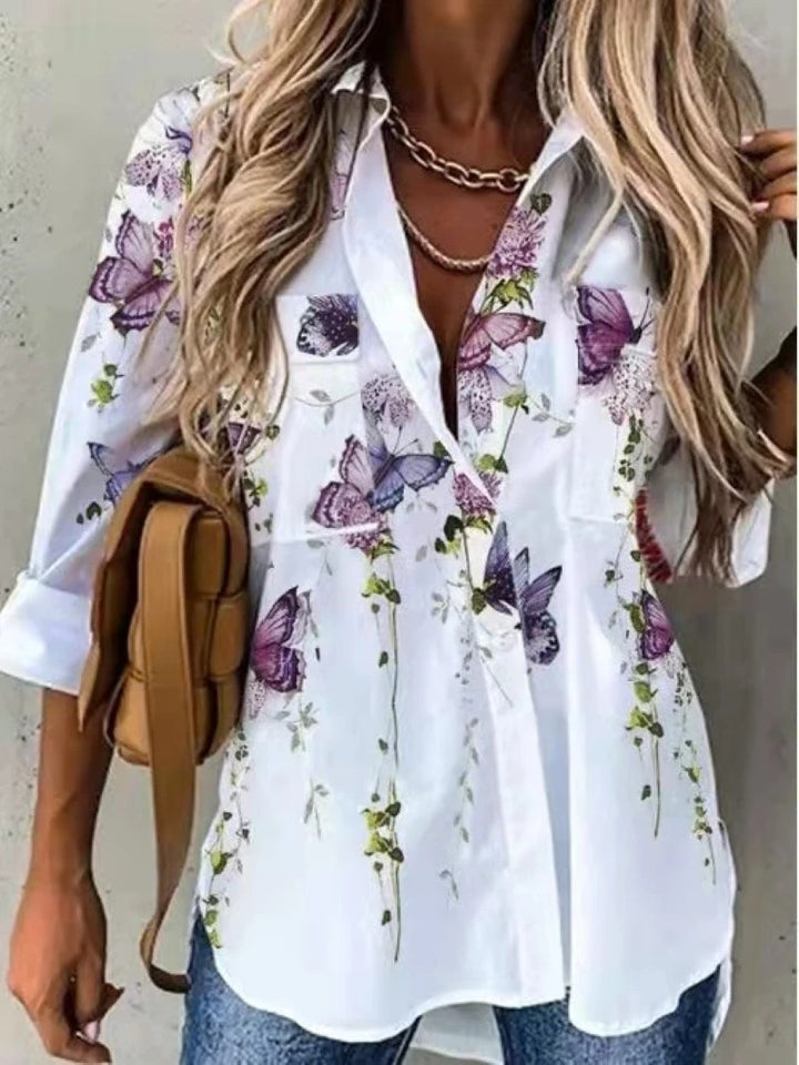 Purple Loose Fit Shirt