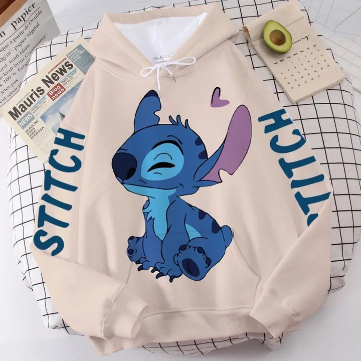 Beżowa Bluza Stitch Disney