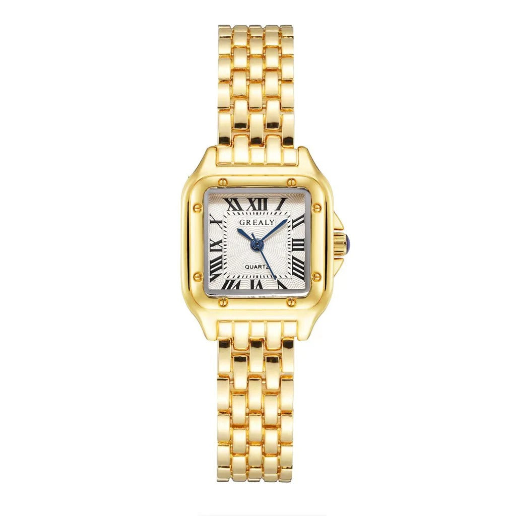 Ladies Watch Gold Quartz Classic Elegance and Style