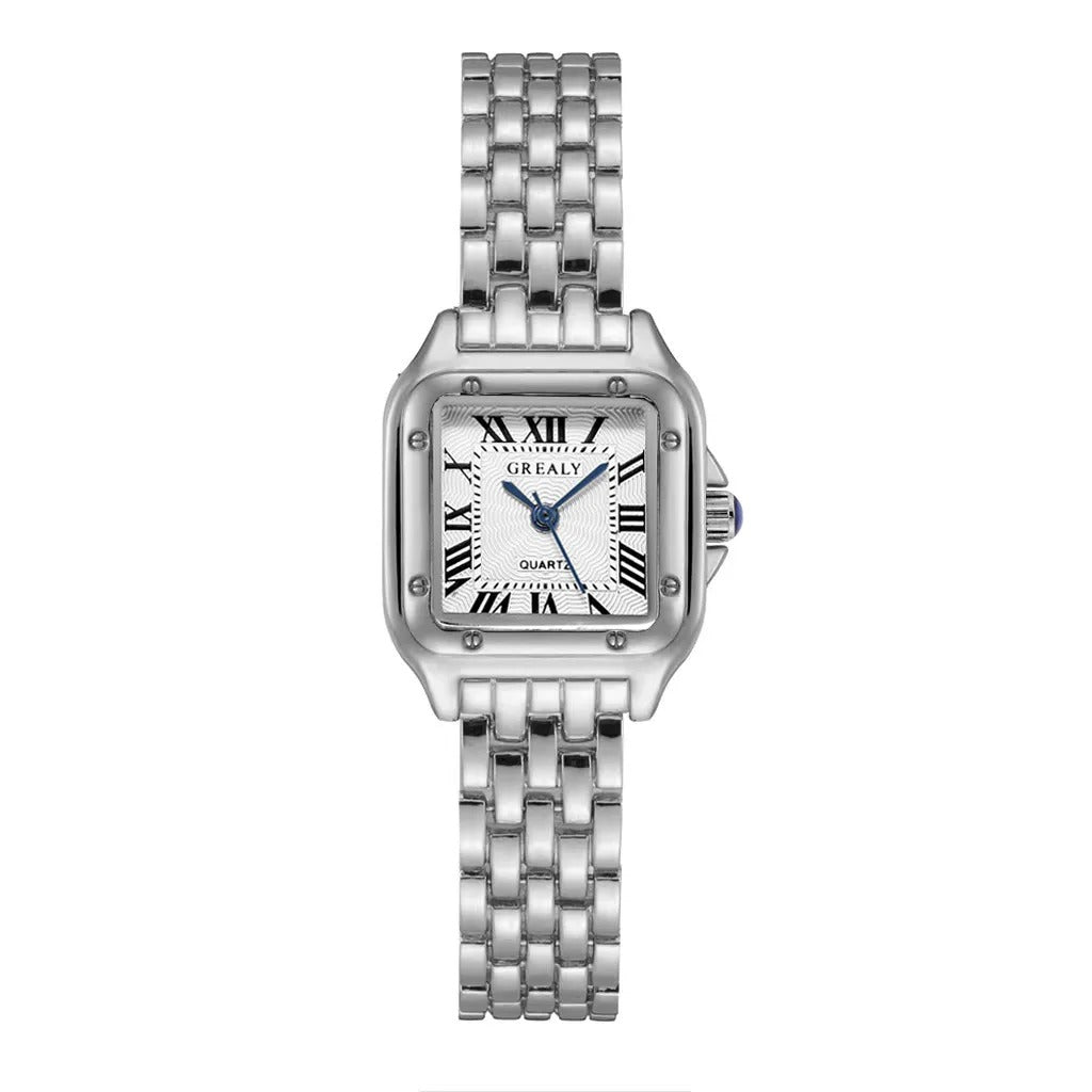 Silver Ladies Watch with Classic Dial