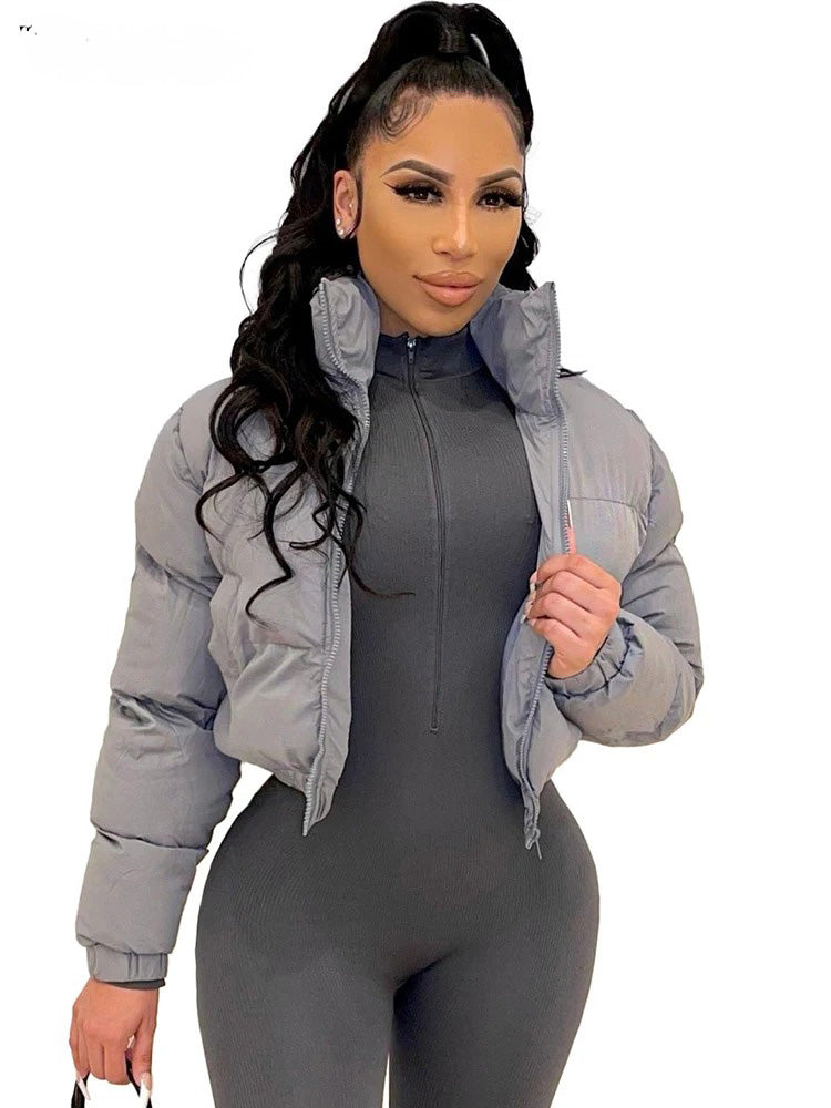 Gray Down Jacket